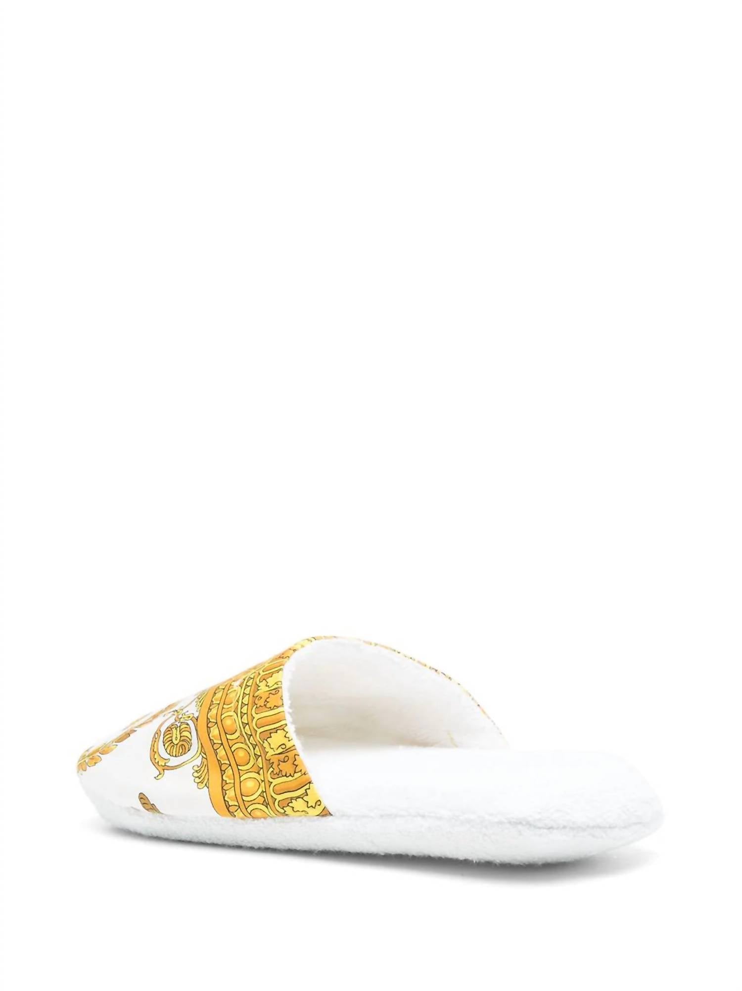 Versace - Unisex Medusa Barocco Slippers