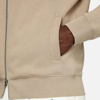 Boggi Milano - Soft Cotton Full Zip Mock-neck Jacket