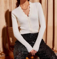 Fifteen Twenty - Bliss Scallop Edge Cardigan