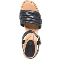 Born Women's Shonie Heeled Leather Sandals in black - women's sandal - view 5