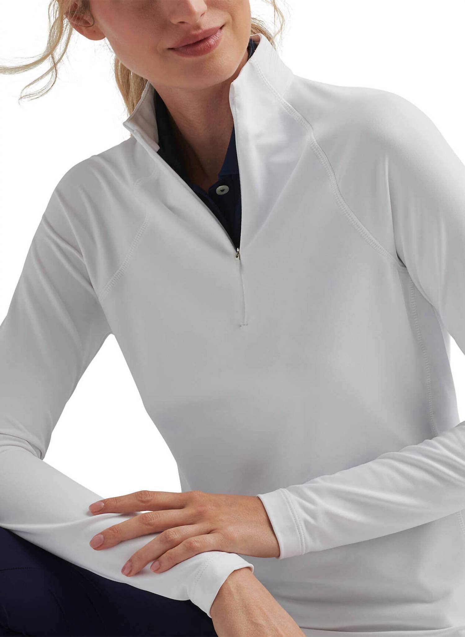 Peter Millar - Raglan Sleeve Perth Layer Quarter-zip Top