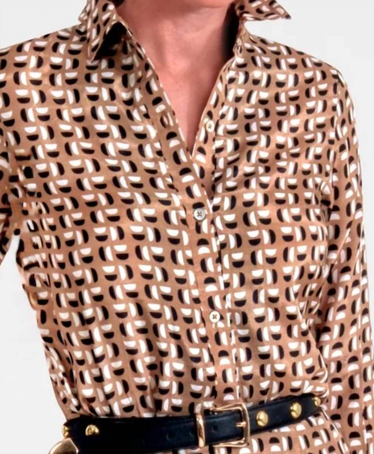 Gretchen Scott - Waxing Crescent Blouse