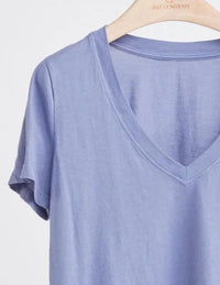Self Contrast - Frankie V-neck Baby Tee
