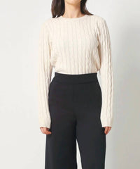 Romeo Nyc - Cotton Cable Sweater