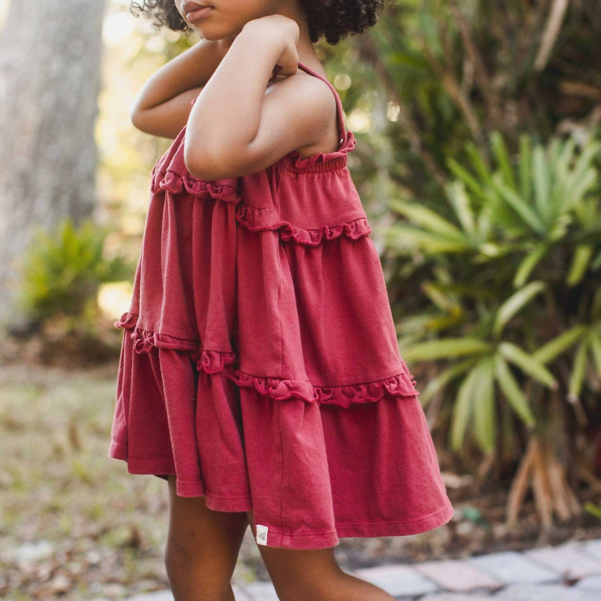Burt'S Bees - Girl's Acid Wash Organic Cotton Dress