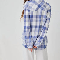 Bella Dahl - Oversized Plaid Shirt