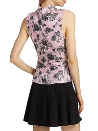 Ganni - Shibori Pleat Top