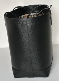 Burberry - Women's Medium Grainy Leather Tote Bag