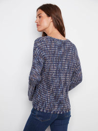 Charlie B - Novelty Yarn Crochet Sweater