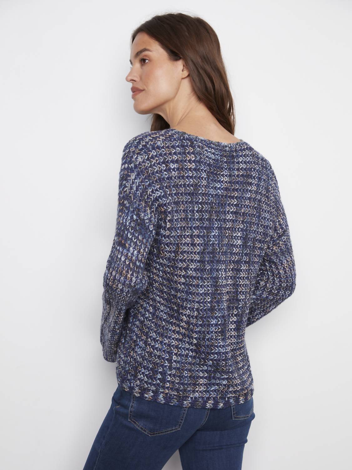 Charlie B - Novelty Yarn Crochet Sweater