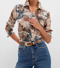 L'Agence - Tyler Long Sleeve Blouse