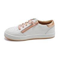 Oldsoles - Girl's Platinum Runner Low Top Sneaker