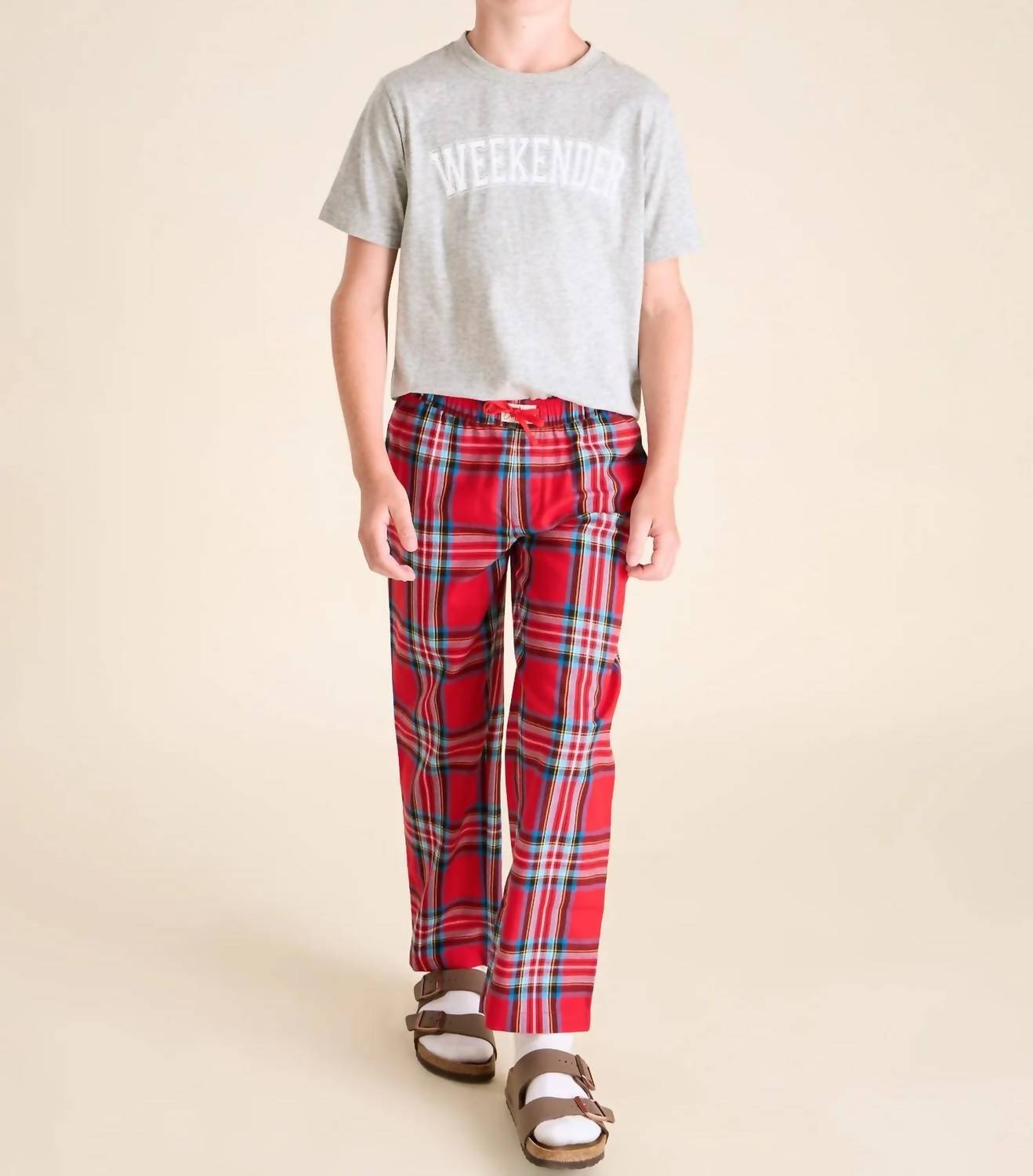 Chubbies - Boy's Holly Jolly Stitchs Pants