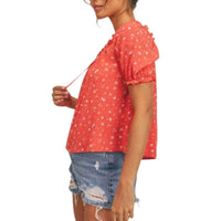Sadie & Sage - Dear Mama Puff Sleeve Top