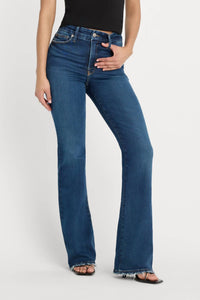 Good American - Soft Tech Good Classic Bootcut Jeans