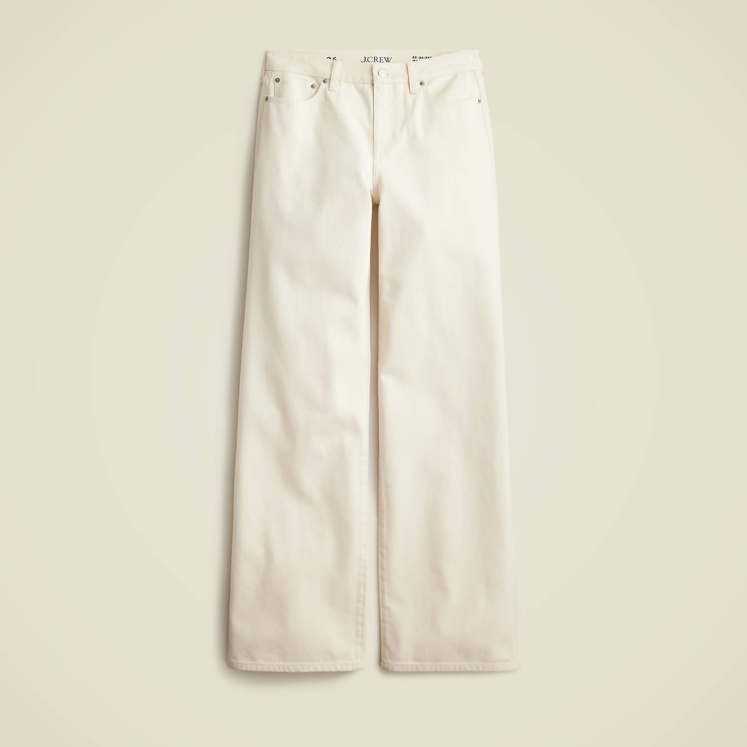 J.Crew - Lower-rise Wide-leg 1984 Rigid Jean