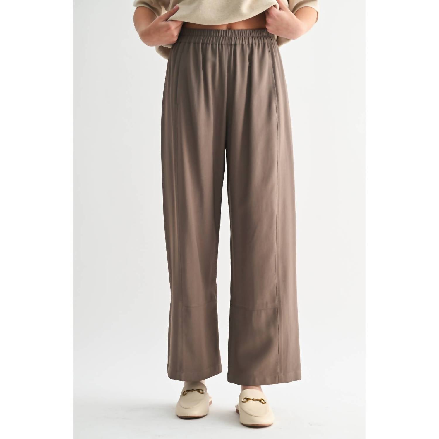 Fun 2 Fun - Joanie Elastic Waist Pants