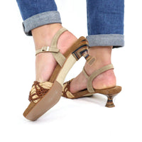 Pedro Anton - Women's Trenza Cuero Heels