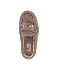 Mia - Women's Cocoa Fuzzy Mule
