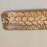 A Rare Bird - Hand-tooled Leather Bracelet