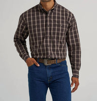 Wrangler - Plaid Long Sleeve Shirt