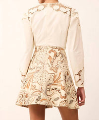 Marie Oliver - Crawford Vegan Leather Mini Skirt