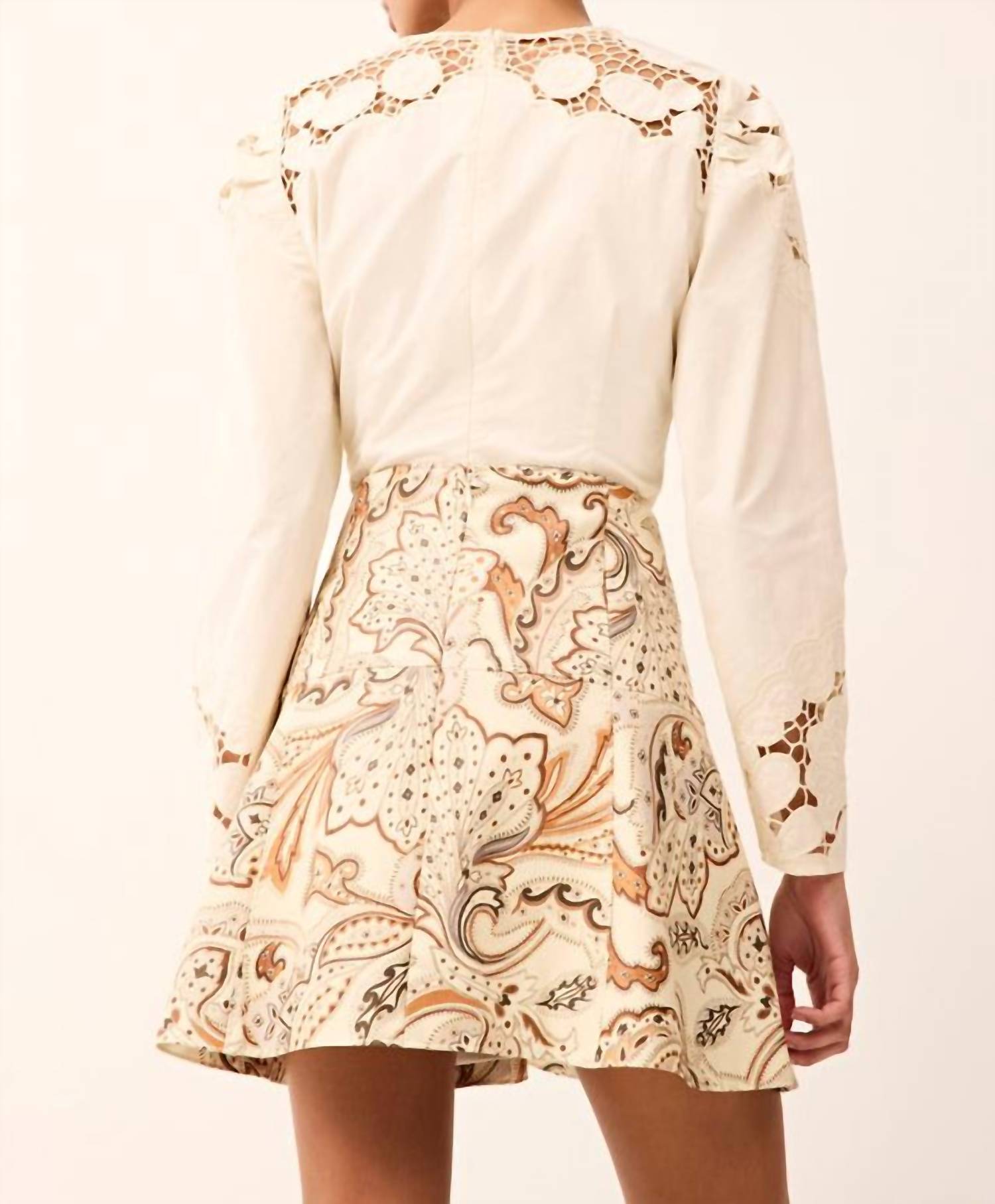 Marie Oliver - Crawford Vegan Leather Mini Skirt