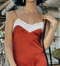 Miguelina - Jacquelyn Silk Slip Dress