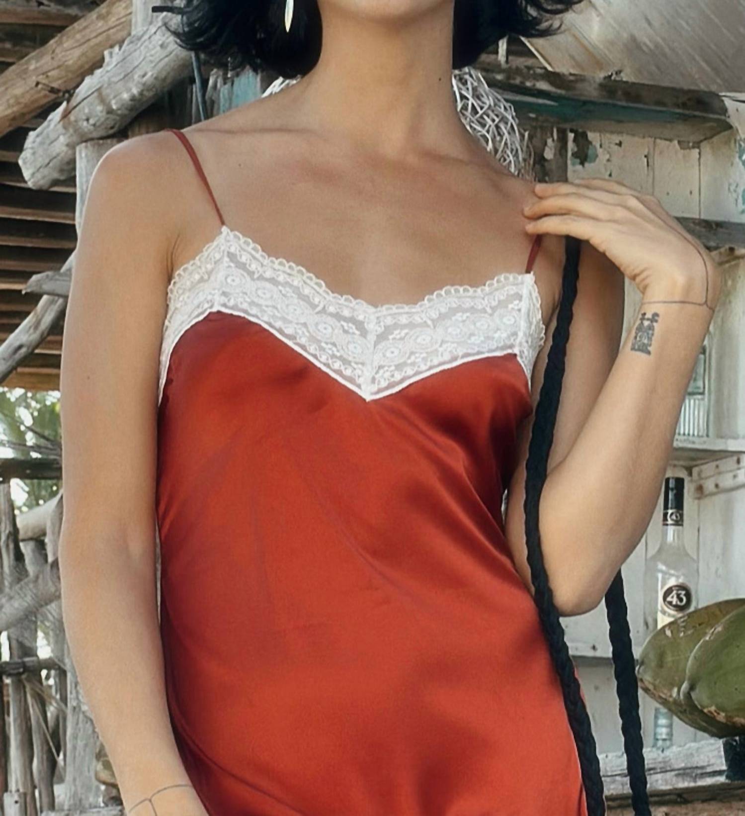 Miguelina - Jacquelyn Silk Slip Dress
