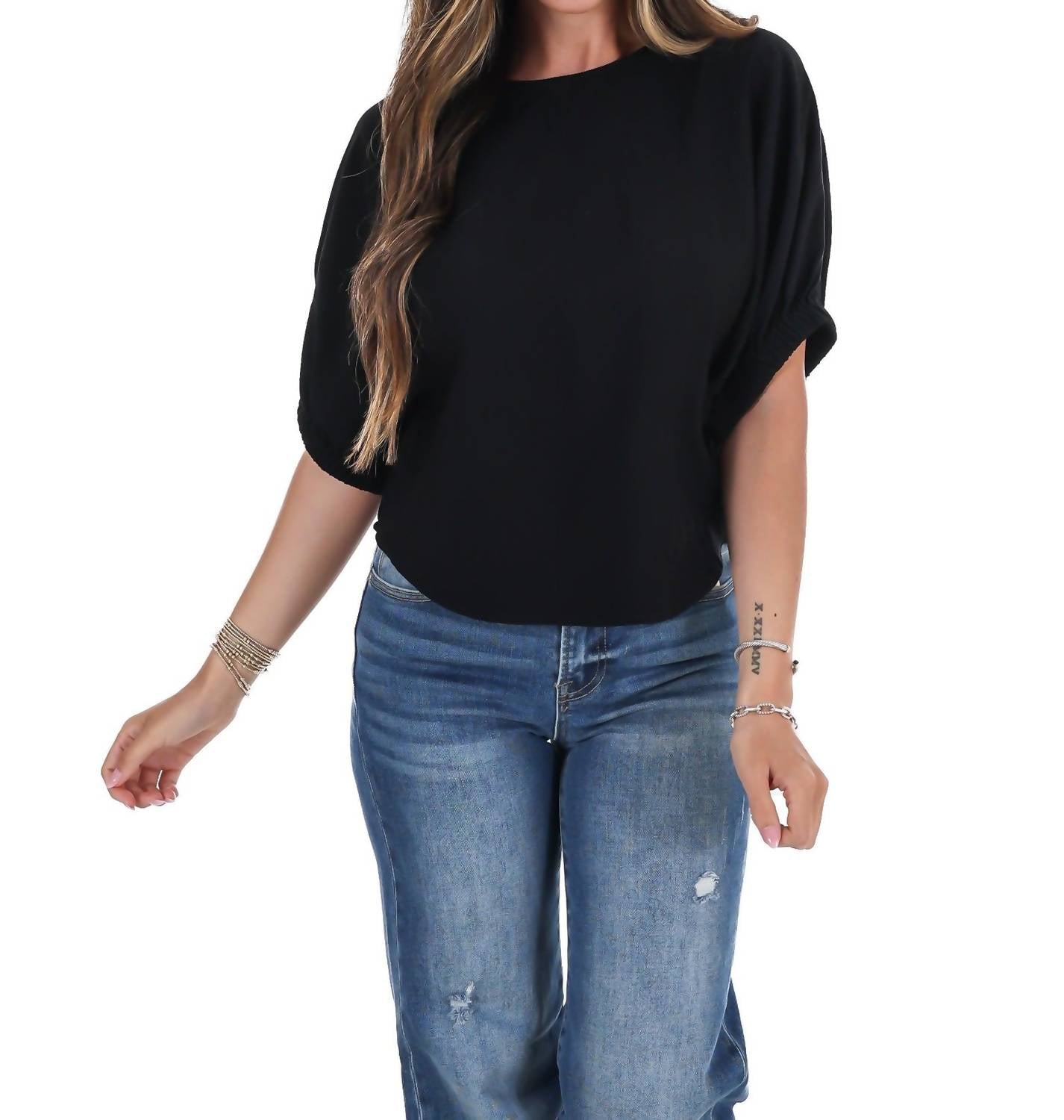Ee:Some - Women's Easy Drape Top