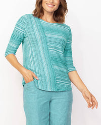 Habitat - Beach Waves Boatneck Tee