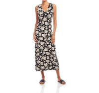 Karen Kane - Sleeveless V-Neck Midi Dress