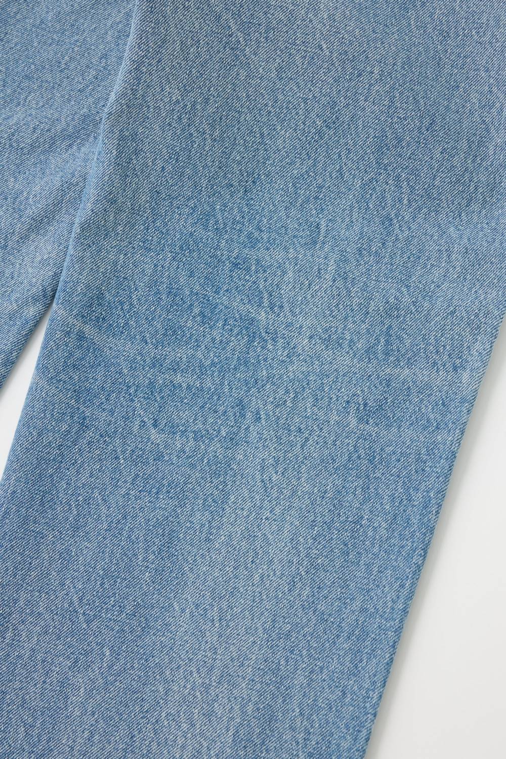 Moussy Women's Mv Mattapan Straight Low Jean in light blue - women's jeans - view 4