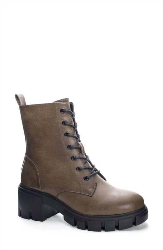 Dirty Laundry - Women's Newz Smooth Combat Boot