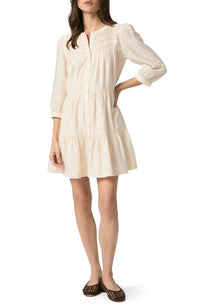 Paige Fiume Dress in oyster white - women's dress