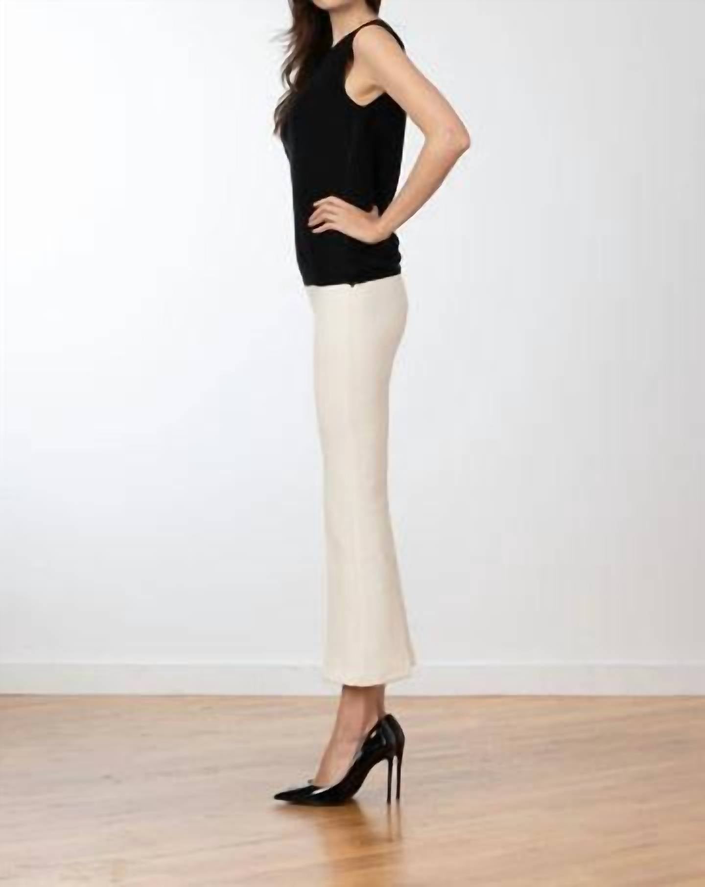 Avenue Montaigne - Leo Boucle Pull-on Pants