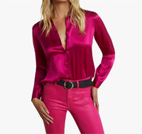 L'Agence - Tyler Silk Blouse