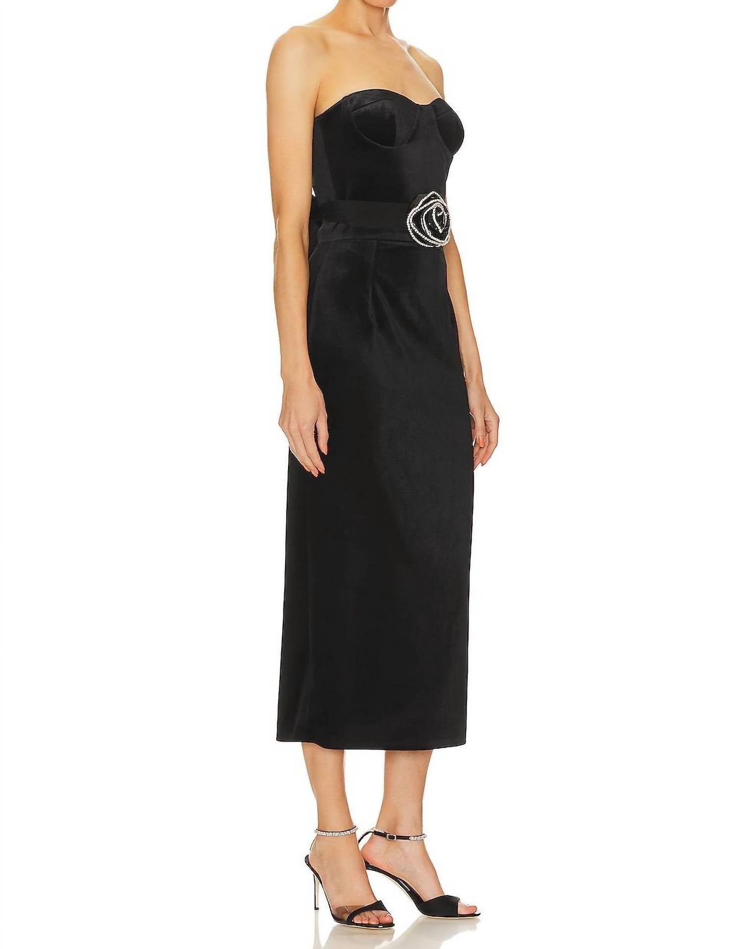 The New Arrivals - Monique Strapless Dress