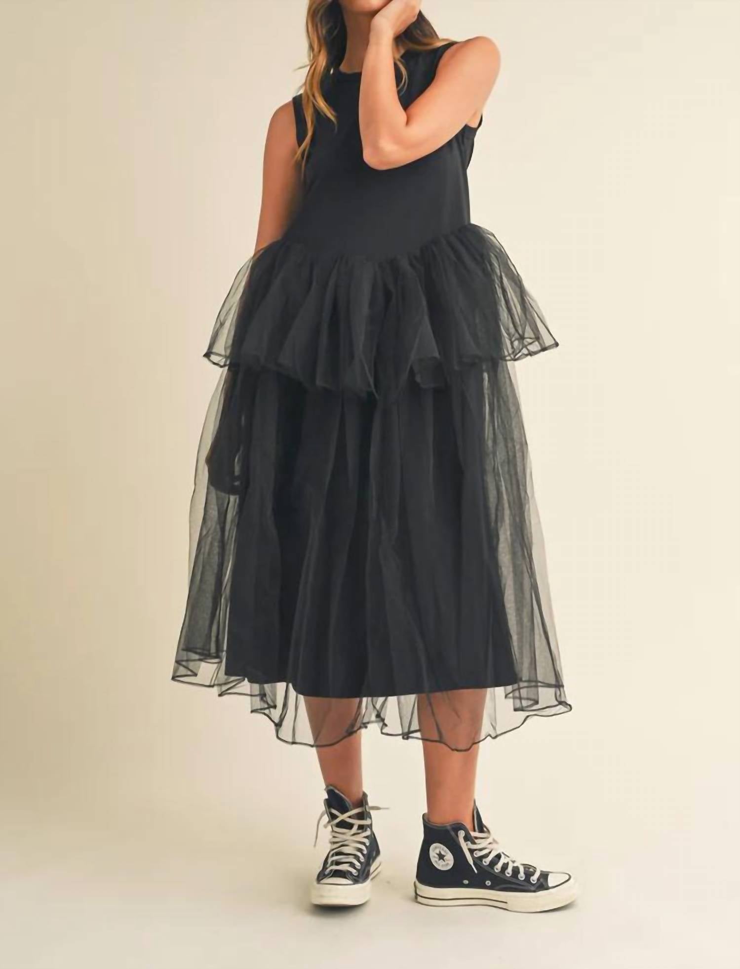 Amable - Talia Tule Dress