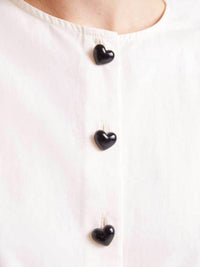 Compania Fantastica - Sleeveless Top Wtih Buttons