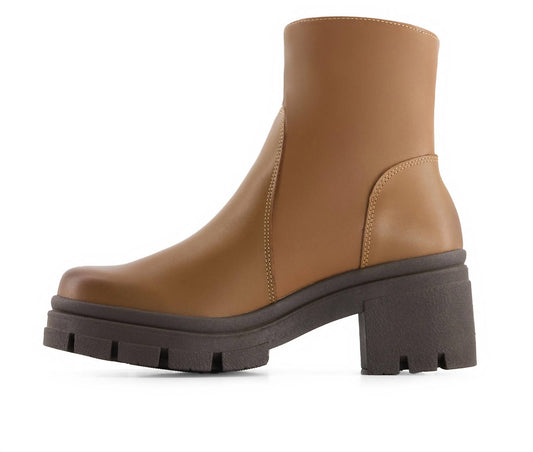 Andrea - Women's Leather Booties