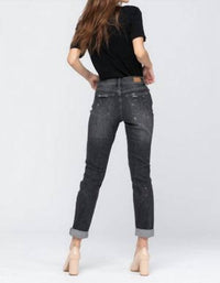 Judy Blue - Women's Destructed Boyfriend Jean
