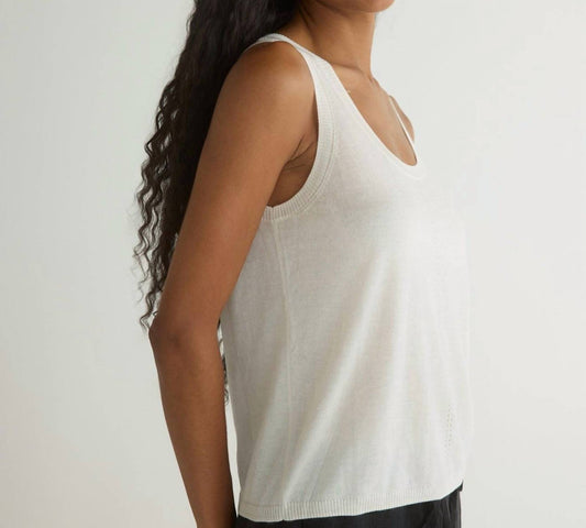 Bella Dahl - Sleeveless Scoop Neck Knit Tank