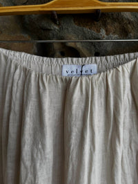 Velvet by Graham & Spencer Women's Rachelle Bubble Skirt in cobble - women's skirt - detail view