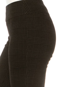 Zac & Rachel - Printed Velvet Ankle Pull-on Pants