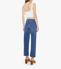 Mother - Newbie Ankle Fray Straight-leg Jeans