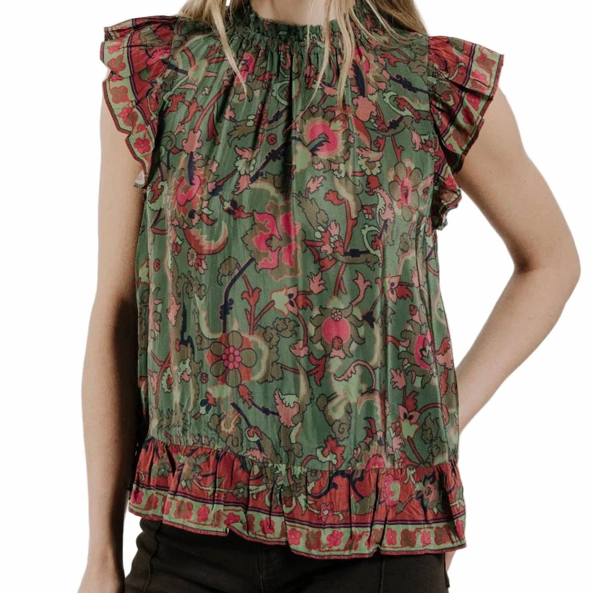 Love The Label - Viola Cap Sleeve Top
