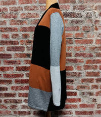Keren Hart - Color Block Cardigan