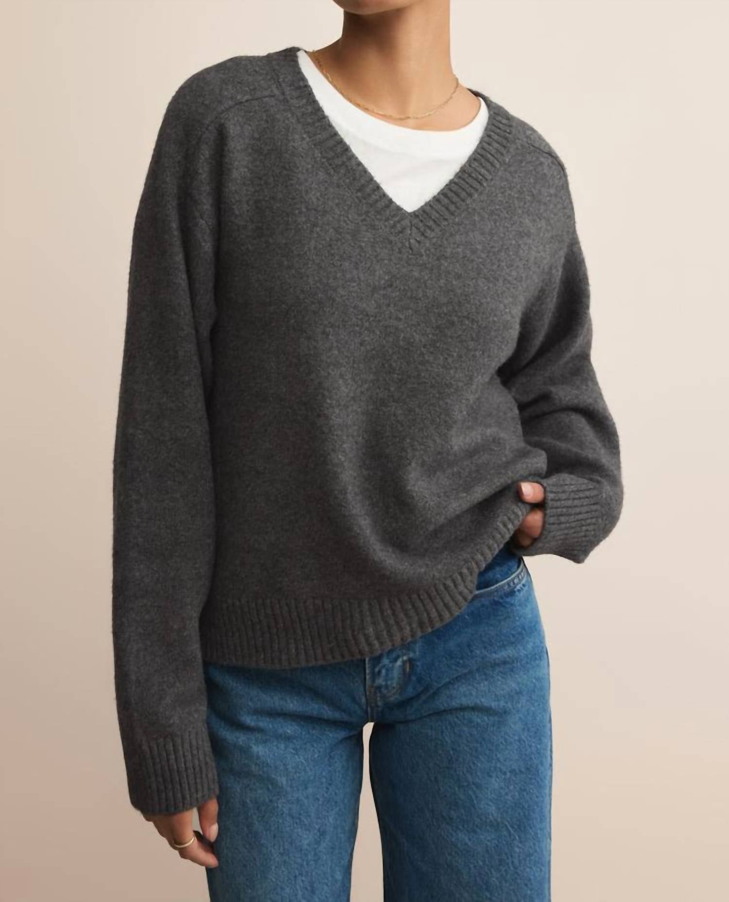 Z Supply - Eloise V Neck Sweater