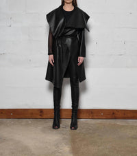 Simply Mila - Uneven Lonbg Sleeve Coat